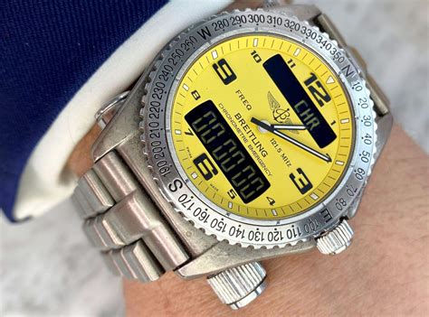 breitling emergency titanium|breitling titanium aerospace wa.